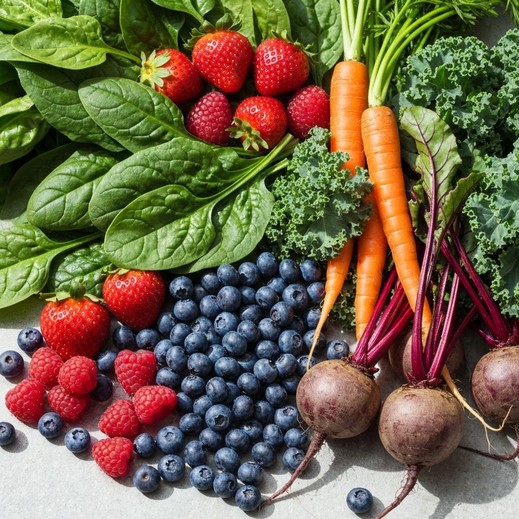 Świeże warzywa i owoce